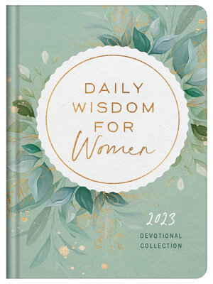 cover image of Daily Wisdom for Women 2023 Devotional Collection